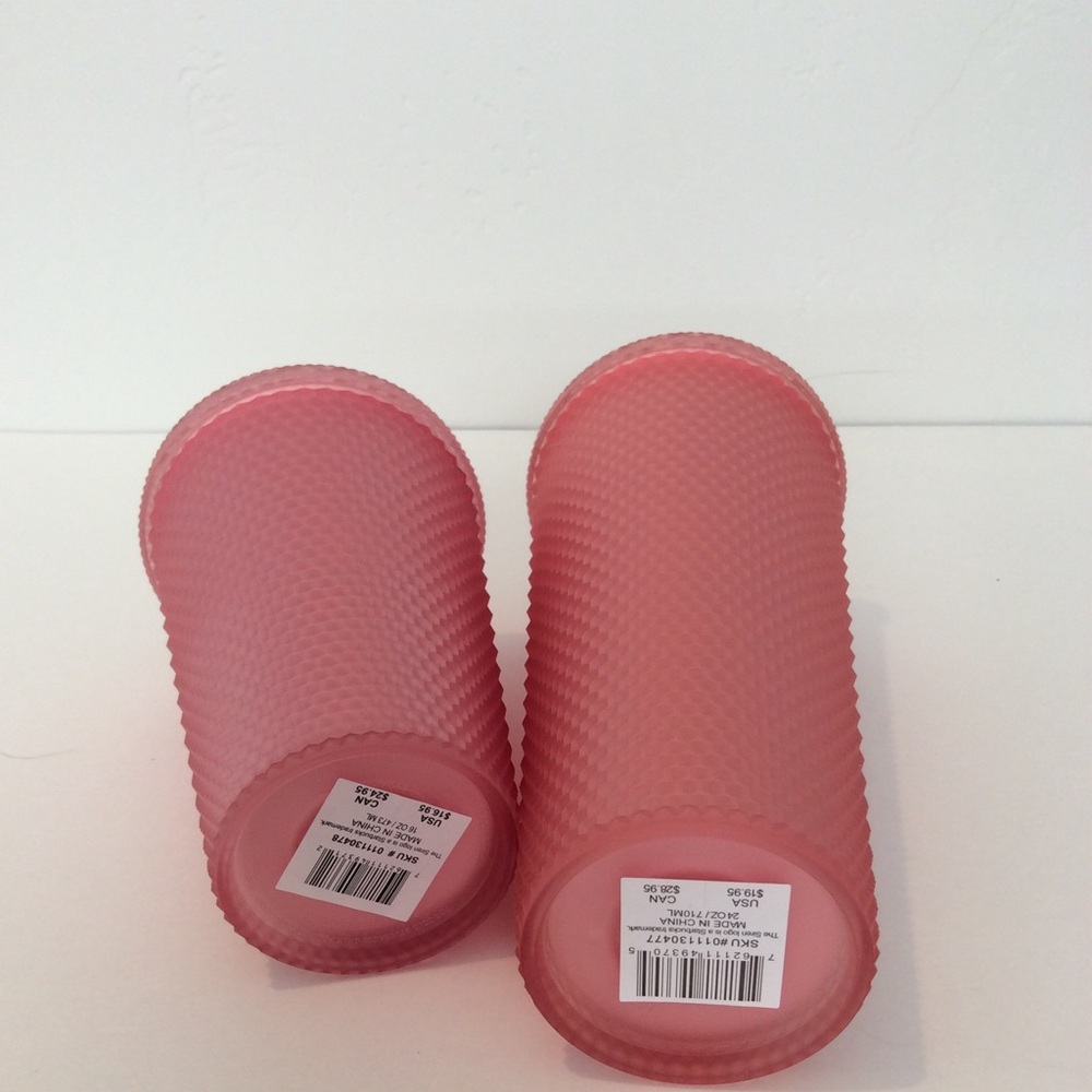 Starbucks Pink Lemonade Soft Touch Studded 16,24oz - Picture 5 of 5